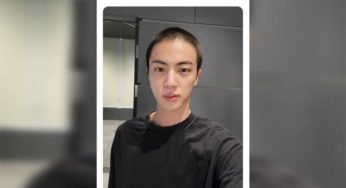 BTS’s Jin gives fans a glimpse of his brand-new haircut ahead of his military training