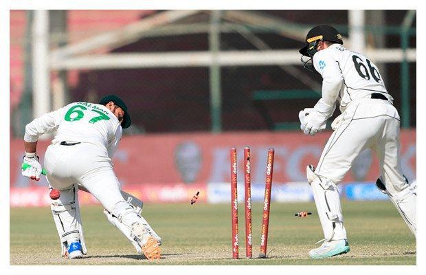 PAKvsNZ: First test match concludes with a draw