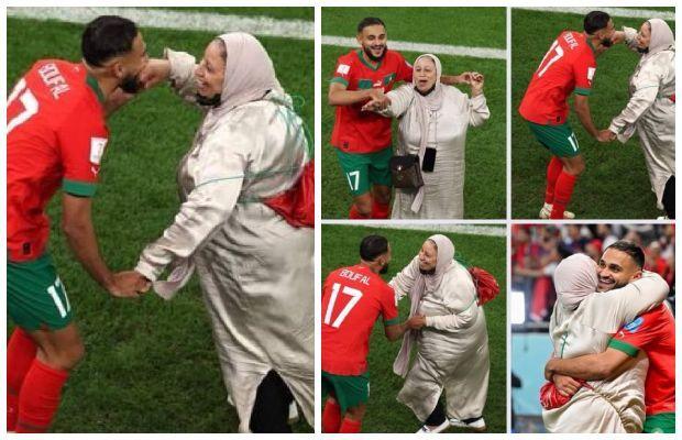 Boufal’s celebratory dance with his mother goes viral