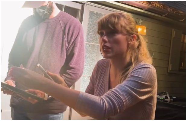 Taylor Swift shares BTS of her directorial debut “All Too Well: The Short Film”