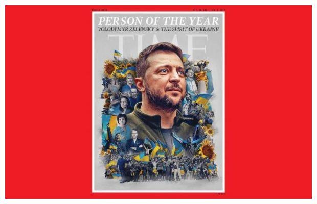 Ukrainian President Zelenskiy named Time’s 2022 ‘Person of the Year’