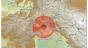 A magnitude 5.6 earthquake jolts KP and surrounding areas