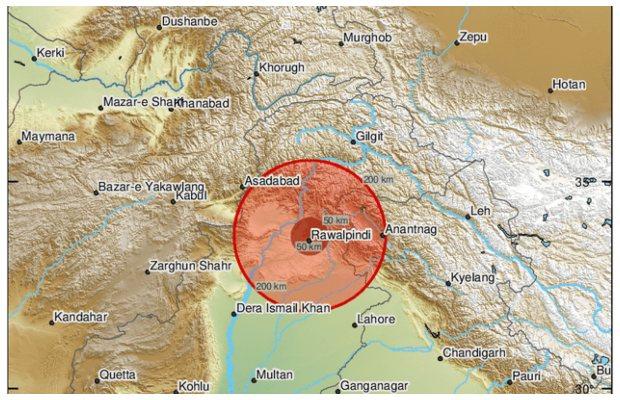 6.3 magnitude earthquake jolts Islamabad and surrounding areas
