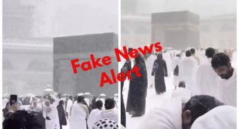 Fake video of snowfall in Kaaba goes viral