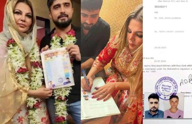 Rakhi Sawant Confirms Her Marriage to Boyfriend Adil Khan