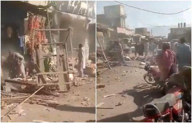 Barkhan blast: Four killed, 12 injured in a bomb explosion in the Rakhni Bazaar