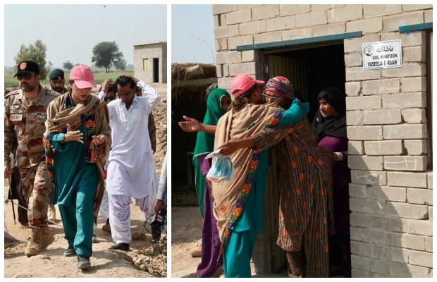 Hadiqa Kiani successfully constructs 100 houses for flood victims in Balochistan