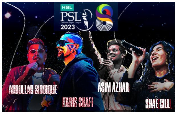 Shae Gill, Asim Azhar, Faris Shafi to feature in PSL 8 official anthem
