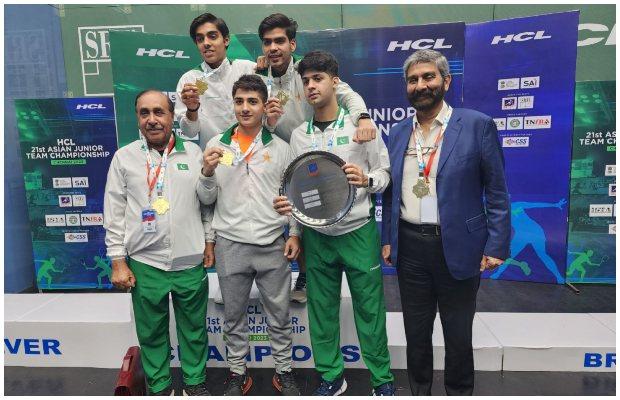 Pakistan wins Asian Junior Squash Championship, beating India 2-0 in the final
