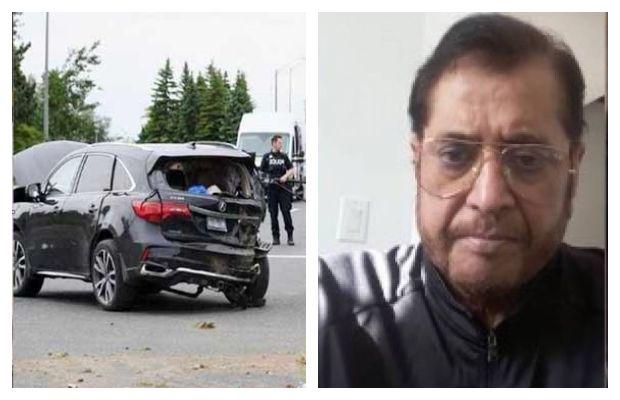 Veteran Lollywood star Shahid suffers car accident in Toronto