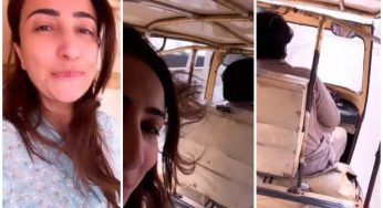 Netizens slam Anoushey Ashraf for calling a rickshaw ride an adventure