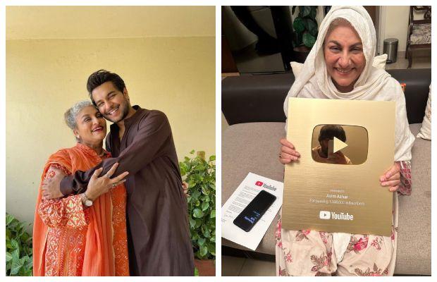 Asim Azhar receives YouTube Golden Button