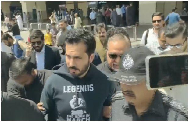 Hassaan Niazi brought to Karachi by Sindh police