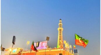 PTI’s Jalsa at Minar Pakistan, Punjab Govt issues a threat alert