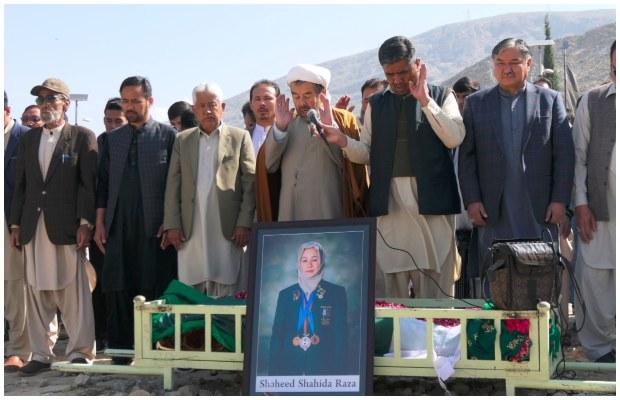 Shahida Raza, the victim of Italy migrant shipwreck, laid to rest in Quetta