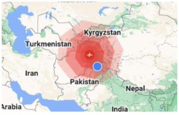 Magnitude 6.8 earthquake hit northern areas of Pakistan
