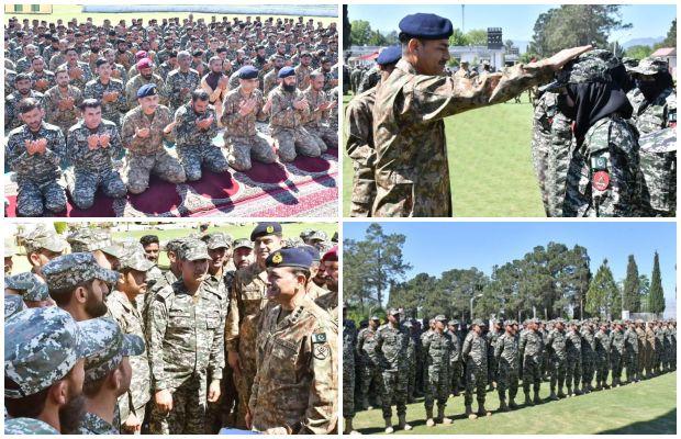 COAS spends Eid day with troops deployed along Pak-Afghan Border at Bajaur
