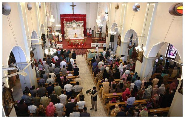 The Christian community in Pakistan celebrates Easter