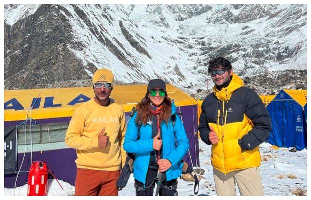 Pakistani mountaineers Naila Kiani and Shehroze Kashif rescued from Mount Annapurna