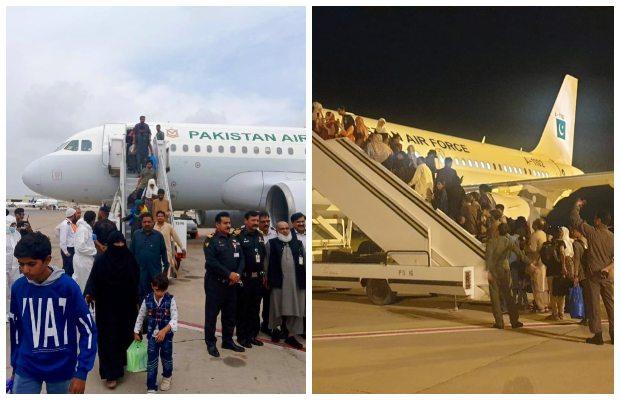 The first batch of 149 Pakistanis evacuated from Sudan reach Karachi