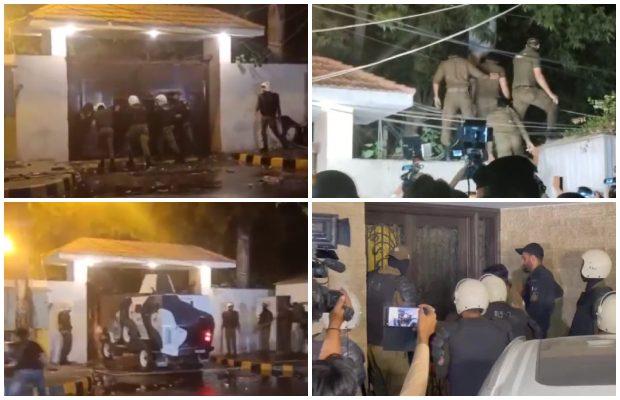 Late-night police raid fiasco on Parvez Elahi’s residence:11 staffers arrested, Former Punjab chief minister not found