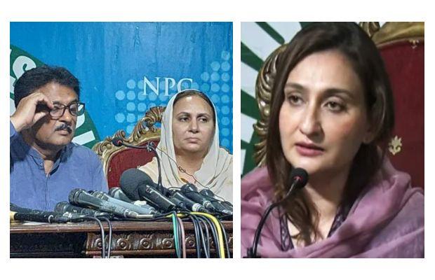 3 more PTI’s wickets fell in a day; Maleeka Bokhari, Jamshed Cheema, Musarrat Jamshed Cheema quit party