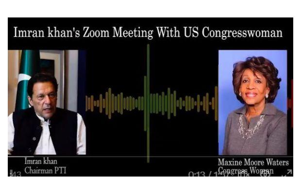 Imran Khan’s alleged conversation with US Congress Woman Maxian Moore surface online