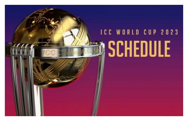 ICC announces World Cup 2023 schedule