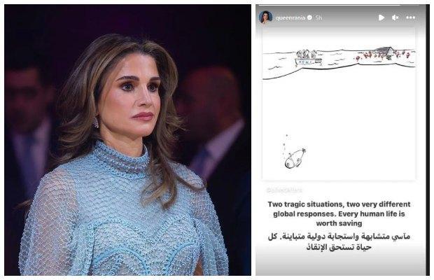Queen Rania laments inaction over Greece boat tragedy amid Titanic submersible search
