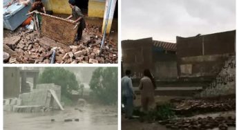At least 19 people killed as heavy rains lash parts of KP and Punjab
