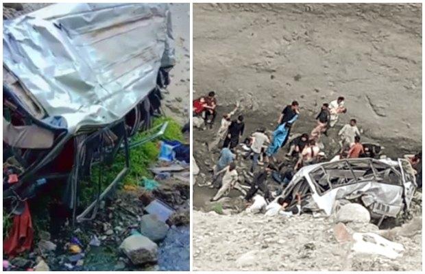 5 killed, 13 injured as tourist bus plunges into ravine in GB’s Diamer