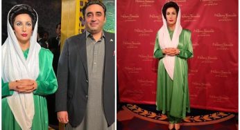 Benazir Bhutto’s wax figure unveiled at Madame Tussauds in Dubai