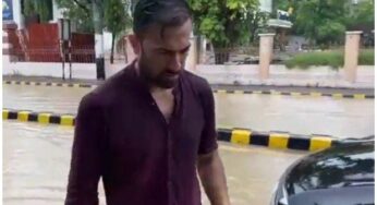 Wahab Riaz apologises for reckless driving on flooded roads in Lahore after rain