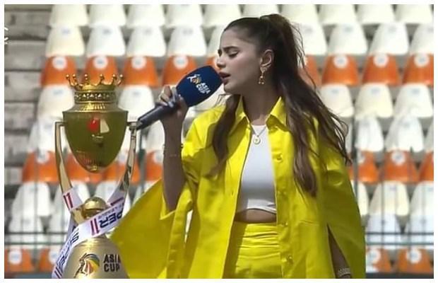 Aima Baig’s performance at the Asia Cup 2023 opening ceremony leaves fans least impressed