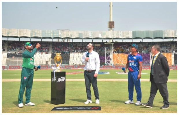 Asia Cup opener: Pakistan wins toss, elects to bat first against Nepal