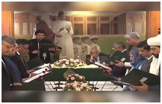 10-member Sindh interim cabinet takes oath