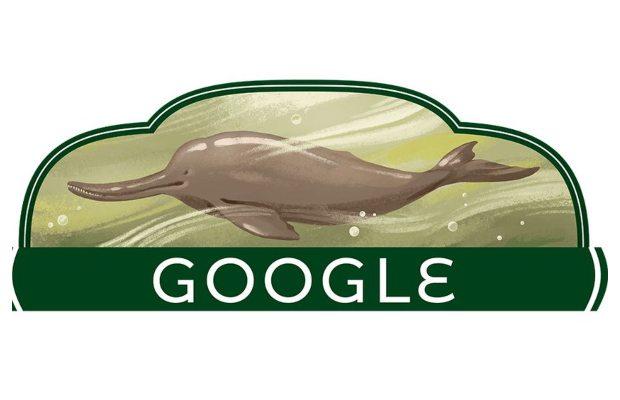 Google Doodle features Indus Blind Dolphin marking Pakistan’s Independence Day
