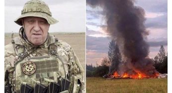 Russian mercenary chief Yevgeny Prigozhin presumed dead in a plane crash