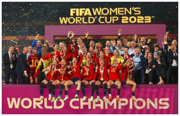 Spain beat England to win the Women’s World Cup title