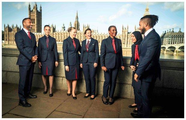 SERVING IN STYLE: BRITISH AIRWAYS LAUNCHES ITS NEW UNIFORM FOR CABIN CREW, PILOTS AND AIRPORT TEAMS