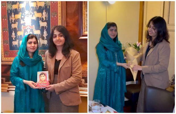 Malala Yousafzai hosts dinner for Mahnoor Cheema who has passed 34 GCSEs to set a new UK & World record