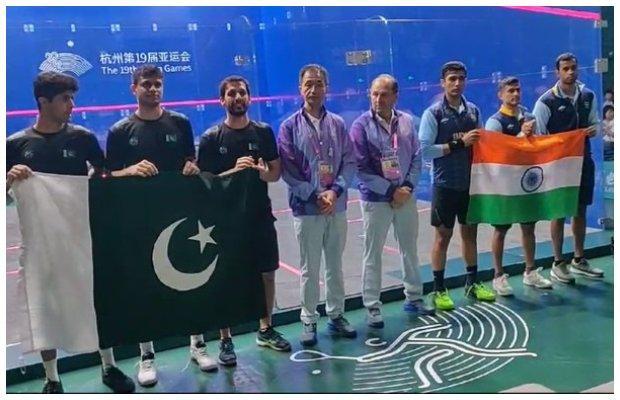 Pakistan beat India 2-1 in men’s squash team event securing a spot in the semi-finals