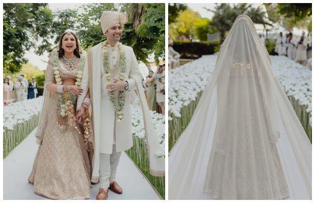 Parineeti Chopra made a stunning bride in Manish Malhotra Couture