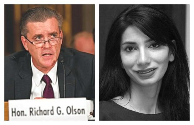 Former US ambassador Richard Olson’s illicit relationship with Pakistani journalist comes to light