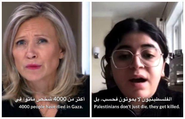 ‘Palestinians don’t just die. They get killed,’ 23-year-old activist from Gaza schools Sky News anchor