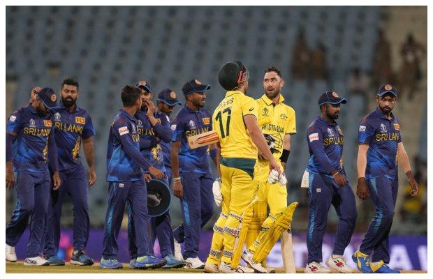 Australia register first win at World Cup by beating Sri Lanka by 5 wickets