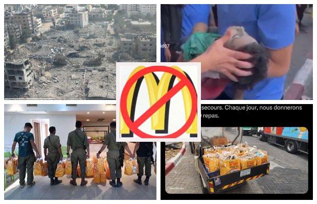 #BoycottMcDonalds trends as food chain announces to provide free food to Israeli soldiers