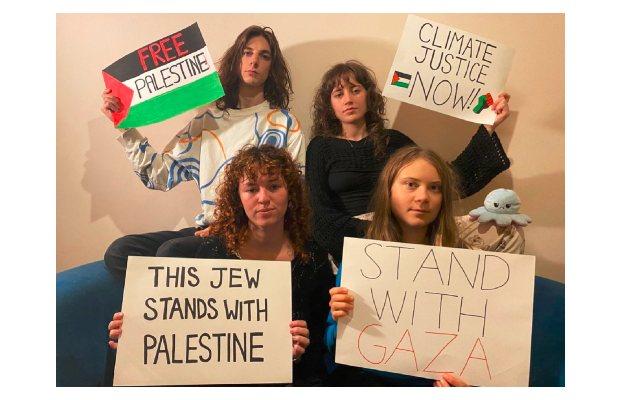 Greta Thunberg joins calls for Gaza ceasefire