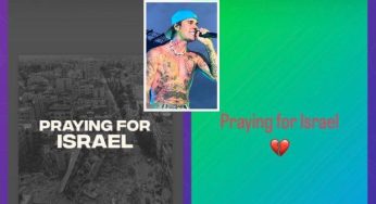 Justin Bieber deletes his blunder post, now prays for Israel without Gaza’s devastation in the background