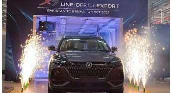 Pakistani automaker Master Changan Motors exports its first batch of SUVs to Kenya